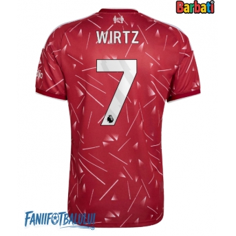 Liverpool Florian Wirtz #7 Tricou Fotbal Replică 2026-27 Barbati Acasa